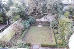 Garten vorher